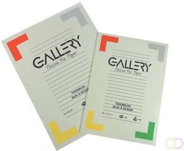 Gallery tekenblok houtvrij papier 120 g mÃÂ² ft 21 x 29 7 cm (A4) blok van 24 vel